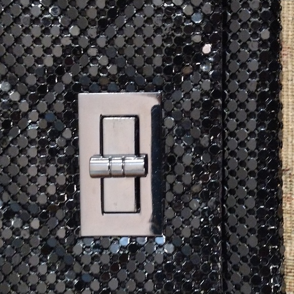 Vintage Style Turn Lock Evening Clutch Shoulder Bag - Picture 2 of 15